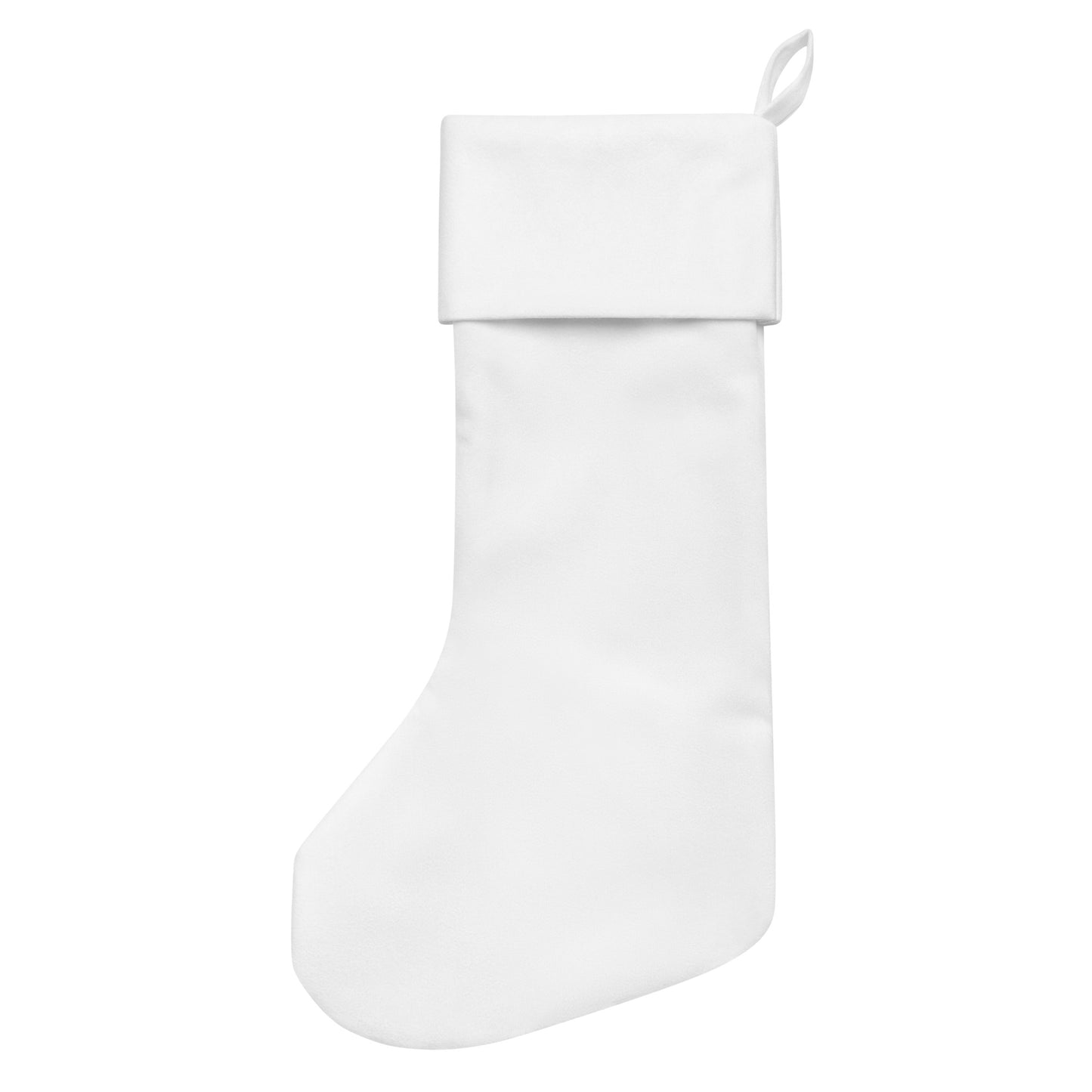 Watercolors Plaid Christmas stocking