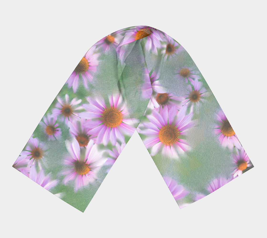 Echinacea Long Scarf