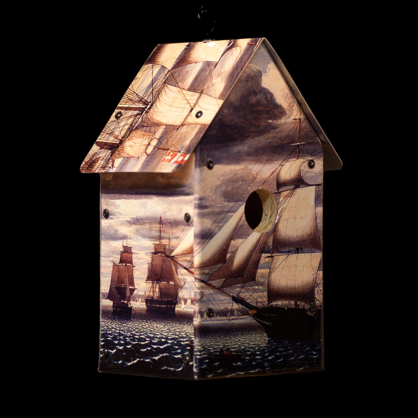 Lane: Southern Cross Leaving Boston Harbor Birdhouse