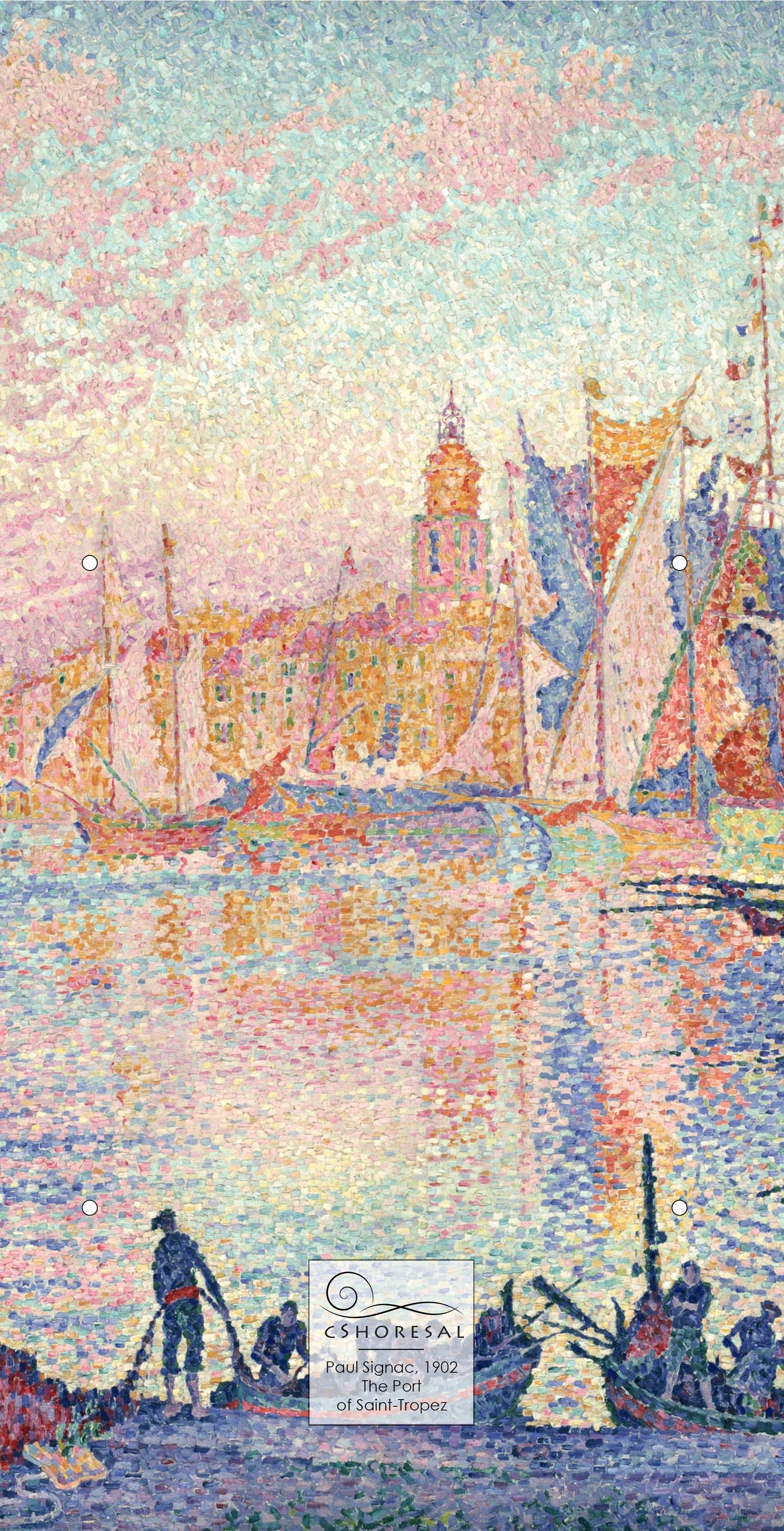 Signac: Port of Sant Tropez Birdhouse
