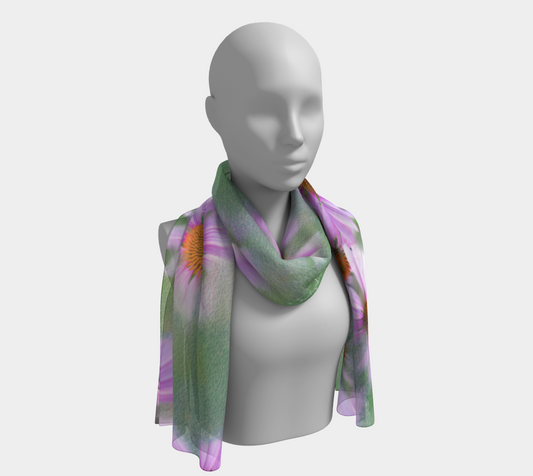 Echinacea Long Scarf