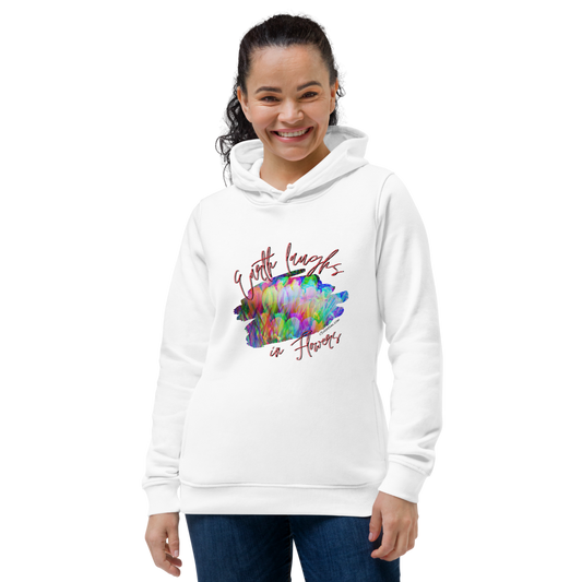 Earth Laughs in Flowers Women's Fitted Hoodie