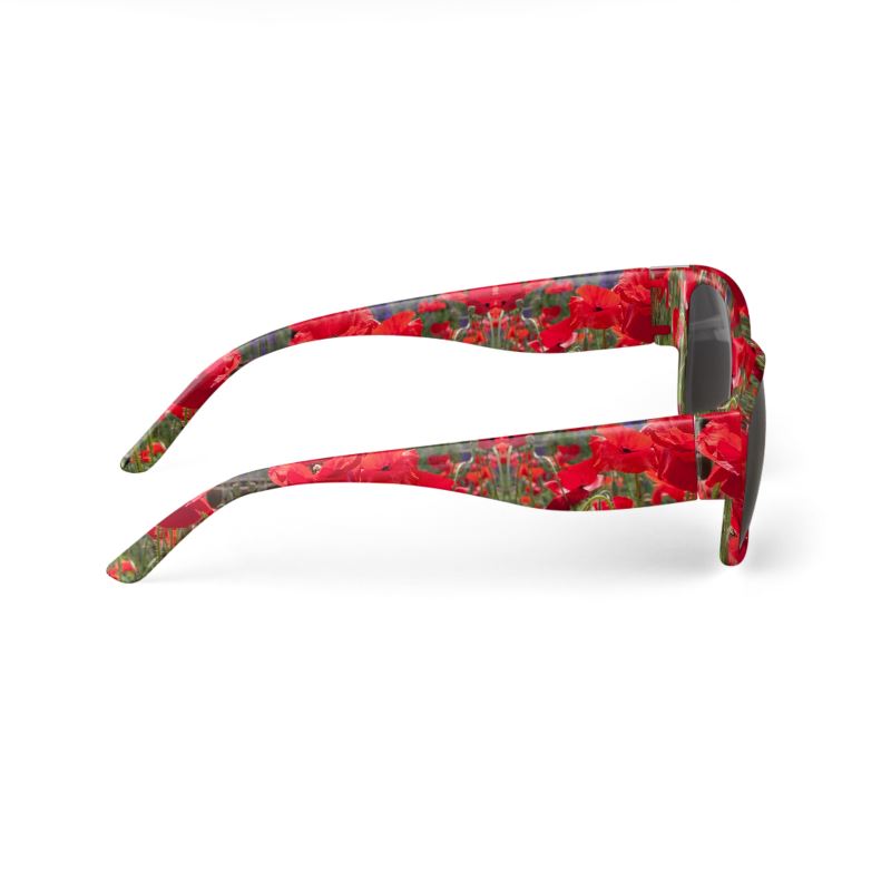 Red Poppies Sunglasses