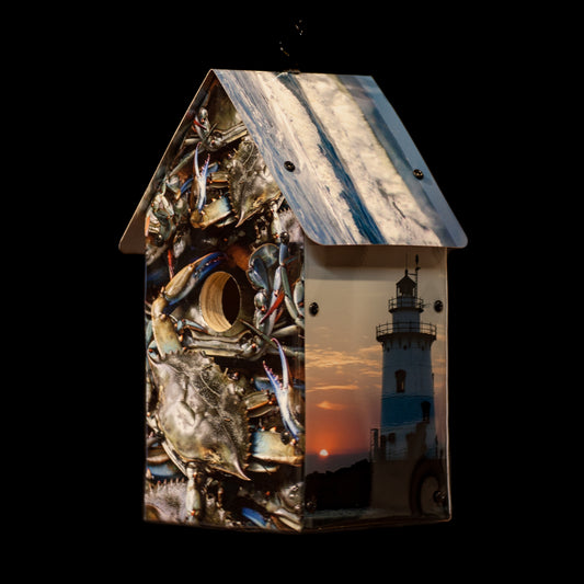 Southern New England Coastal Scenes Birdhouse