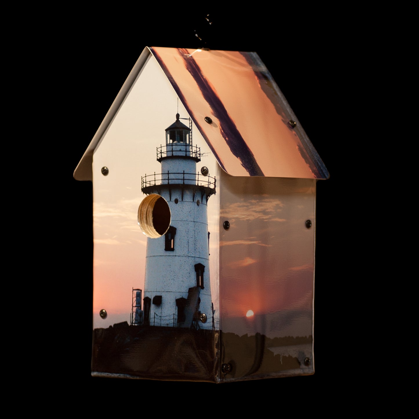 Old Saybrook Breakwater Lighthouse Birdhouse