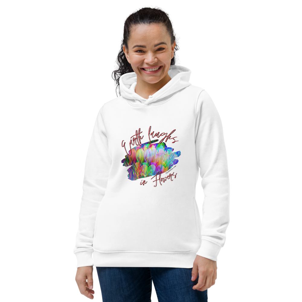 Earth Laughs in Flowers Women's Fitted Hoodie